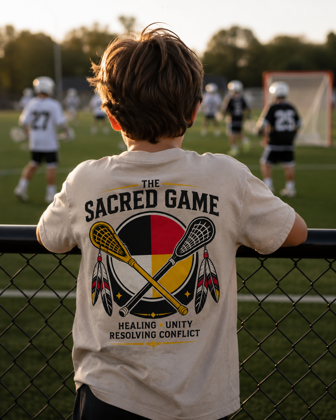 Sacred Game Dark Kids Tee